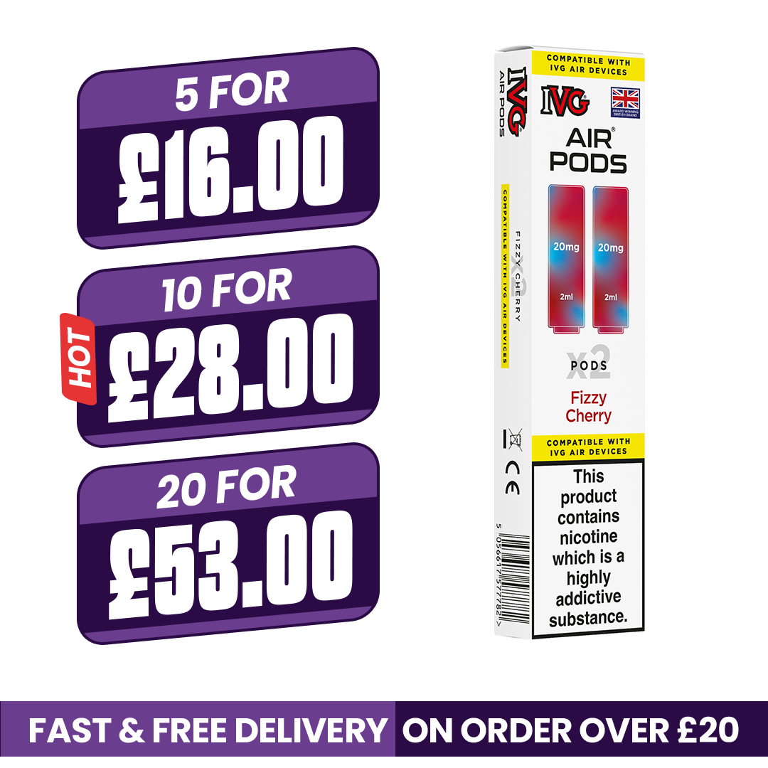 IVG Air Prefilled Pods Fizzy Cherry