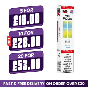 IVG Air Prefilled Pods Fizzy Lemon