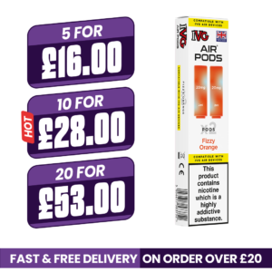 IVG Air Prefilled Pods Fizzy Orange