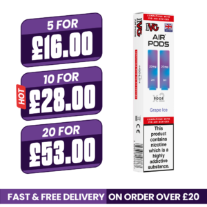 IVG Air Prefilled Pods Grape Ice