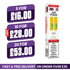 IVG Air Prefilled Pods Kiwi Pineapple