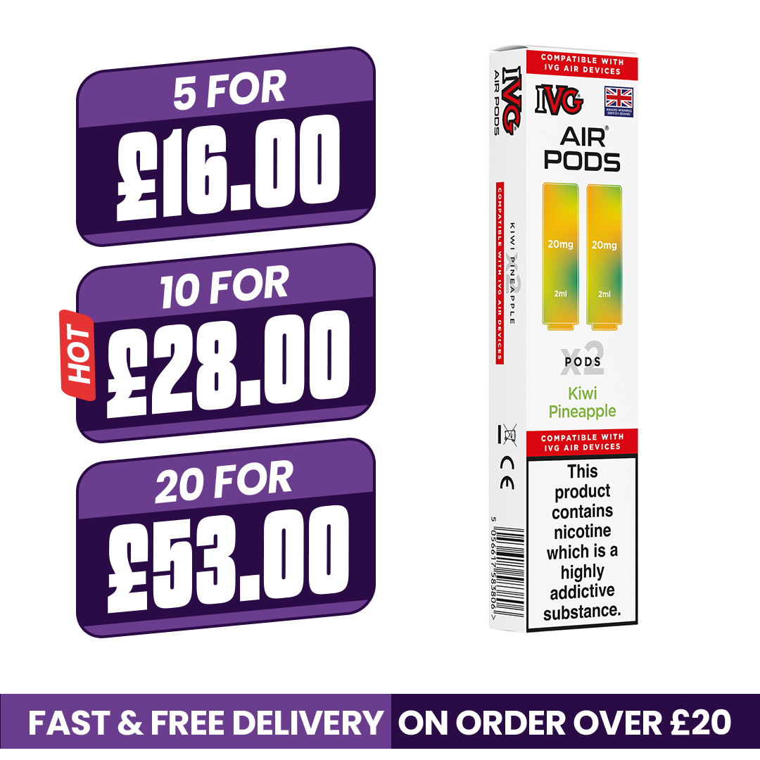 IVG Air Prefilled Pods Kiwi Pineapple