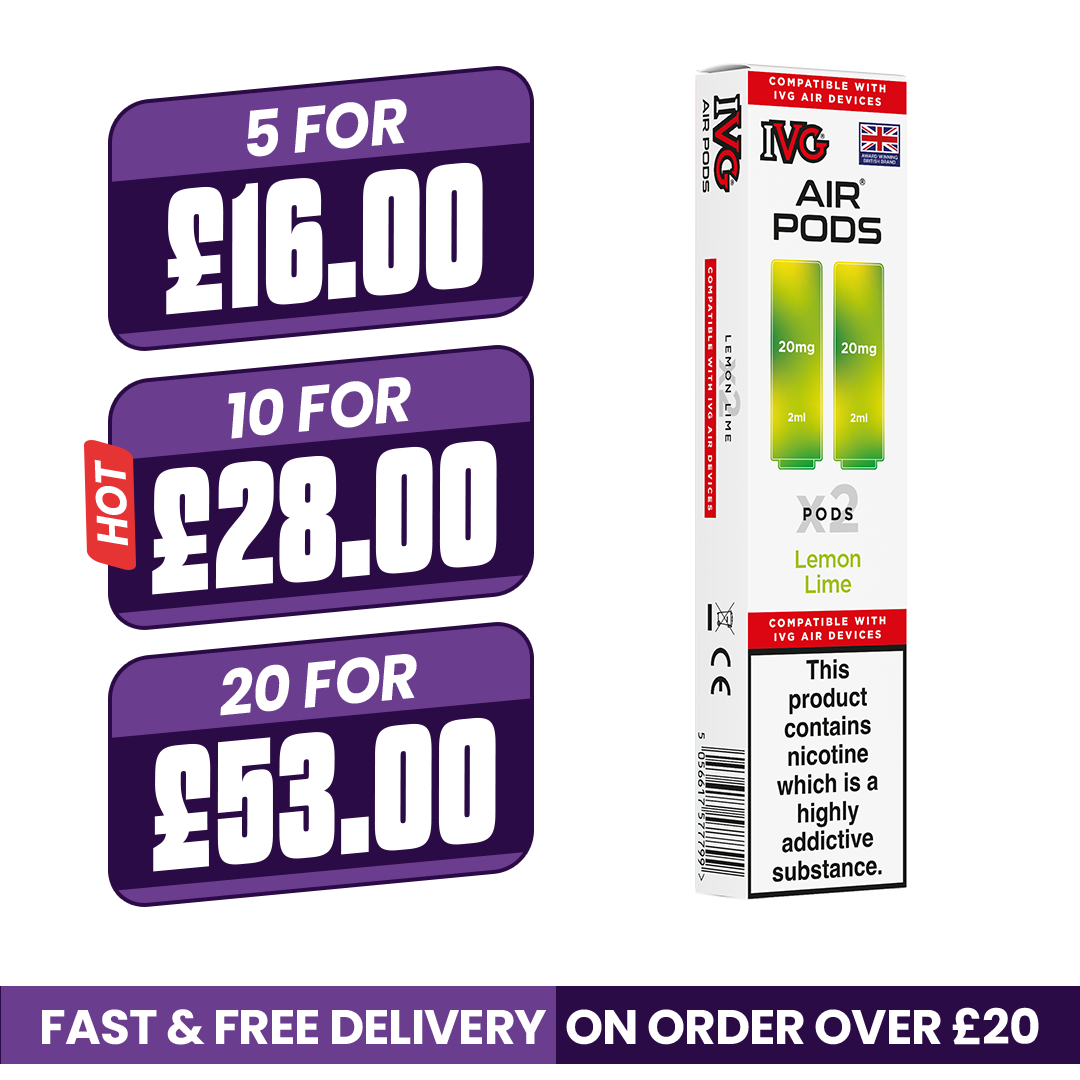 IVG Air Prefilled Pods Lemon Lime