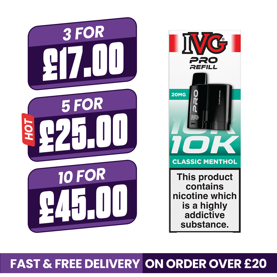 IVG Pro 12 Classic Menthol Refill Pods