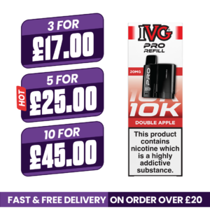 IVG Pro 12 Double Apple Refill Pods
