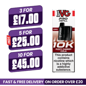 IVG Pro 12 Fizzy Cherry Refill Pods
