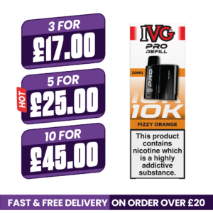 IVG Pro 12 Fizzy Orange Refill Pods