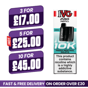 IVG Pro 12 Fresh Menthol Mojito Refill Pods