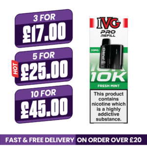 IVG Pro 12 Fresh Mint Refill Pods