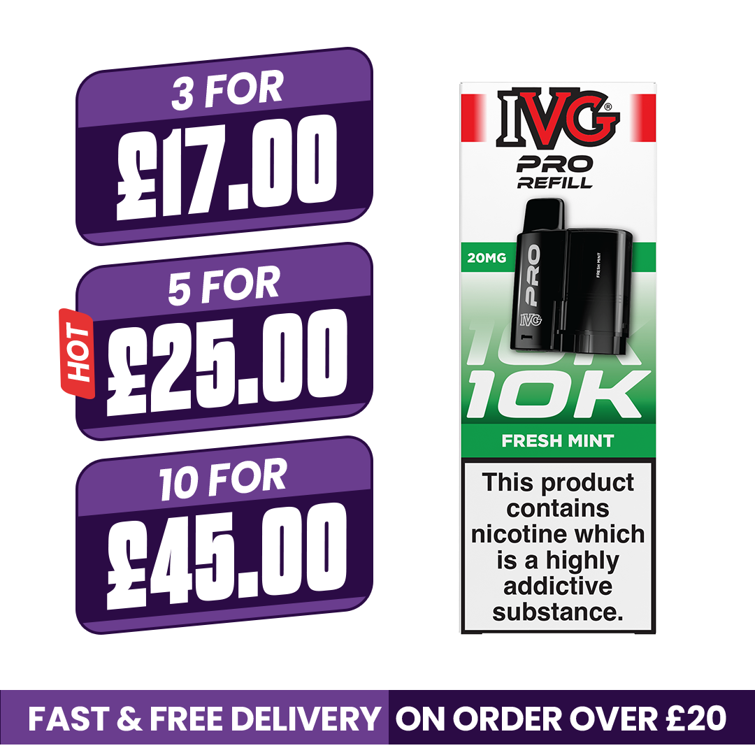 IVG Pro 12 Fresh Mint Refill Pods