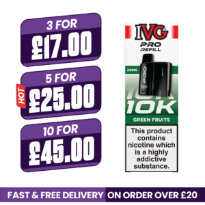 IVG Pro 12 Green Fruits Refill Pods