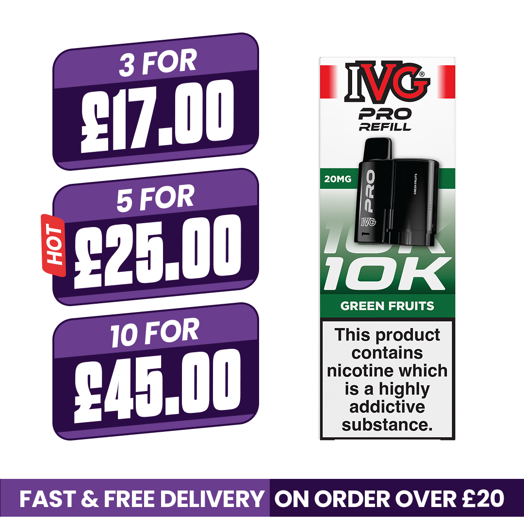 IVG Pro 12 Green Fruits Refill Pods