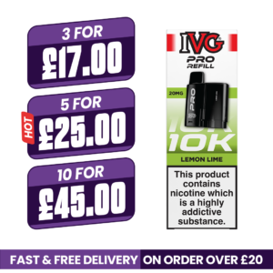 IVG Pro 12 Lemon Lime Refill Pods