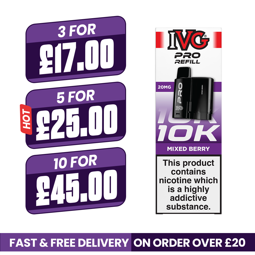IVG Pro 12 Mixed Berry Refill Pods