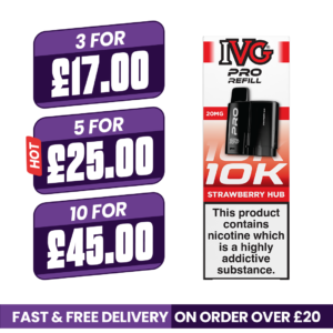 IVG Pro 12 Strawberry Hub Refill Pods