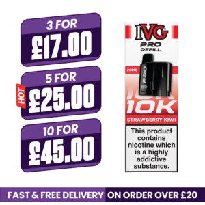 IVG Pro 12 Strawberry Kiwi Refill Pods