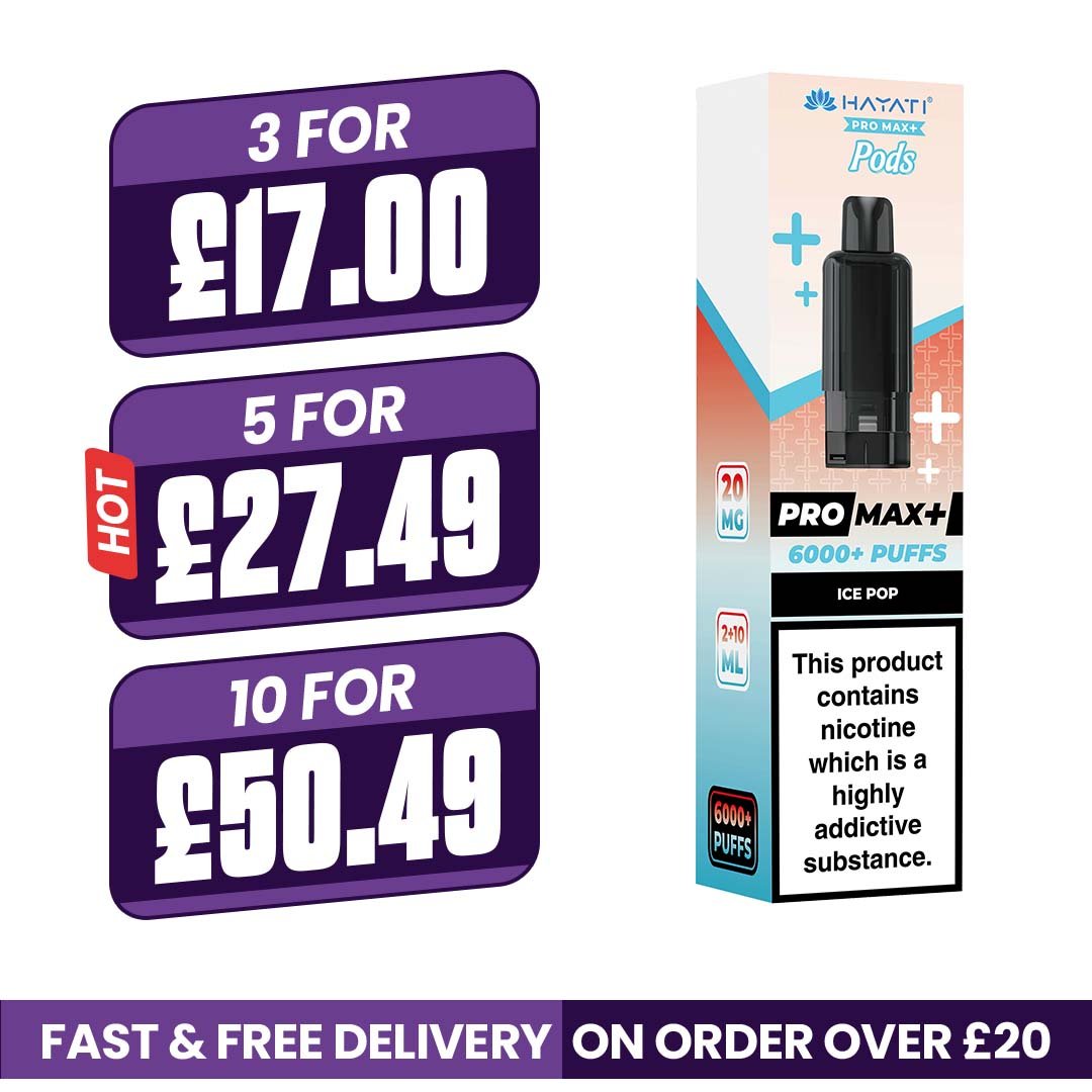 Hayati Pro Max Plus Ice Pop Refill Pods