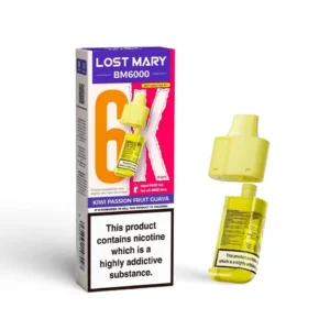 Kiwi Passionfruit Guava Lost Mary BM6000 Refill Pods