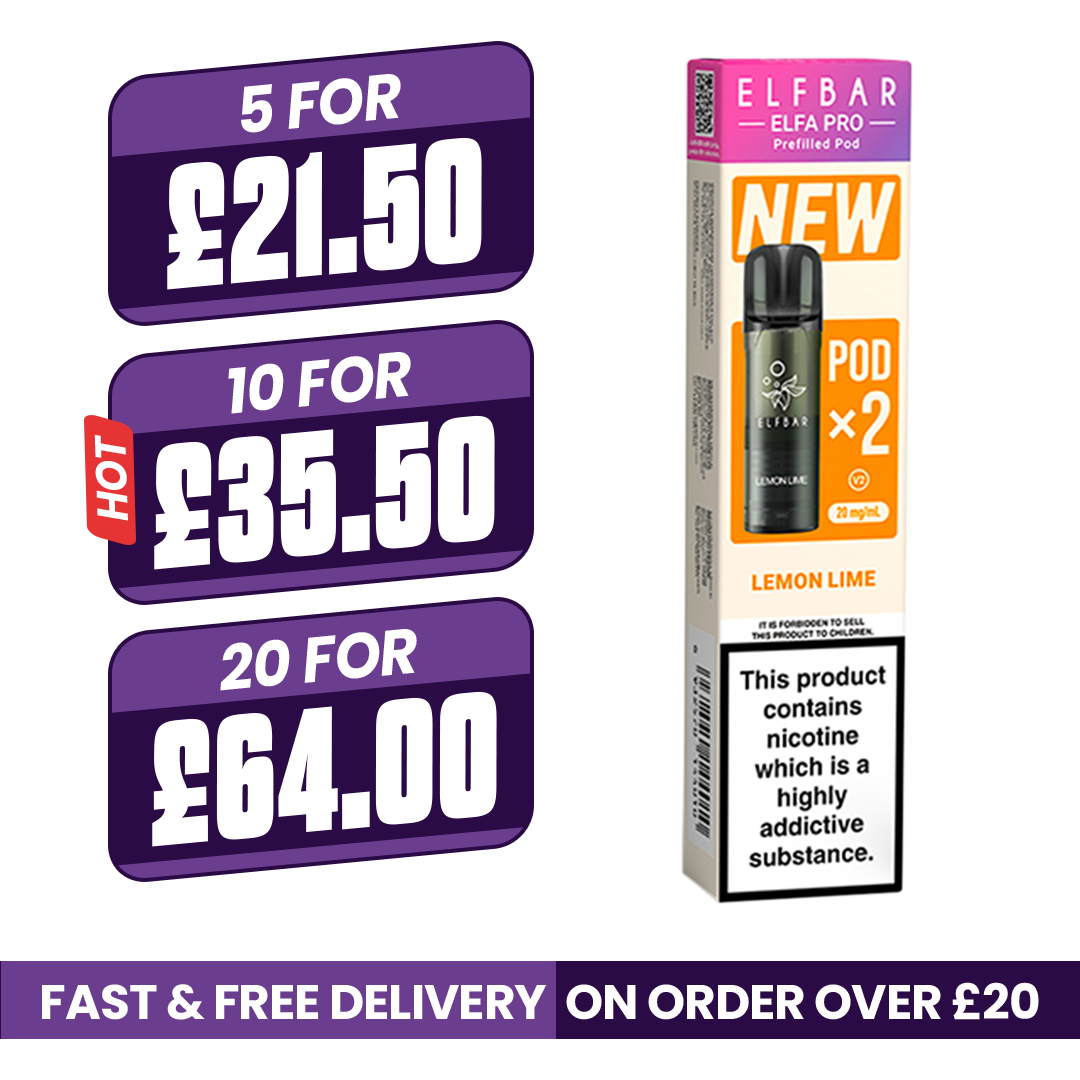 Lemon & Lime Elf Bar Elfa Pro Prefilled Pods