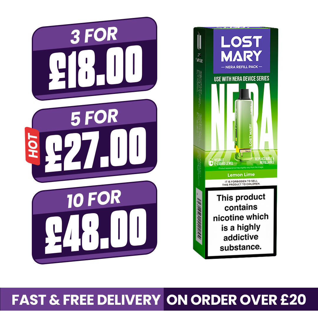 Lemon Lime Lost Mary Nera Fullview Pods