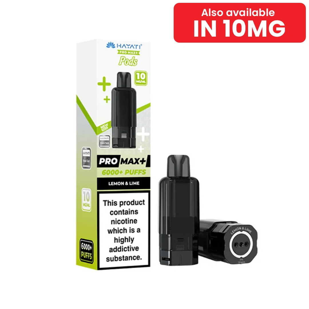 Hayati Pro Max Plus Lemon Lime Refill Pods