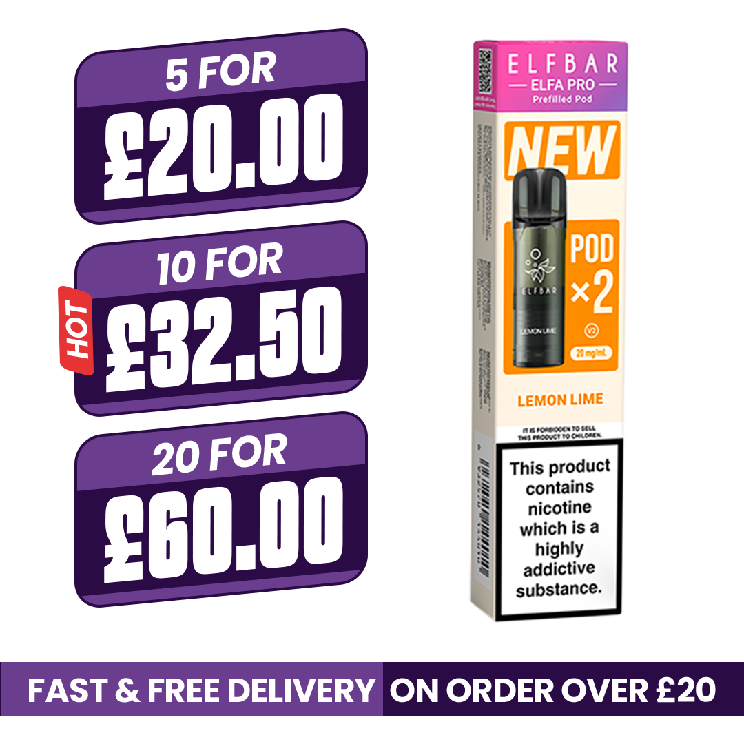 Lemon & Lime Elf Bar Elfa Pro Prefilled Pods