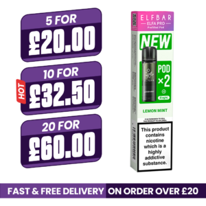 Lemon Mint Elf Bar Elfa Pro Prefilled Pods