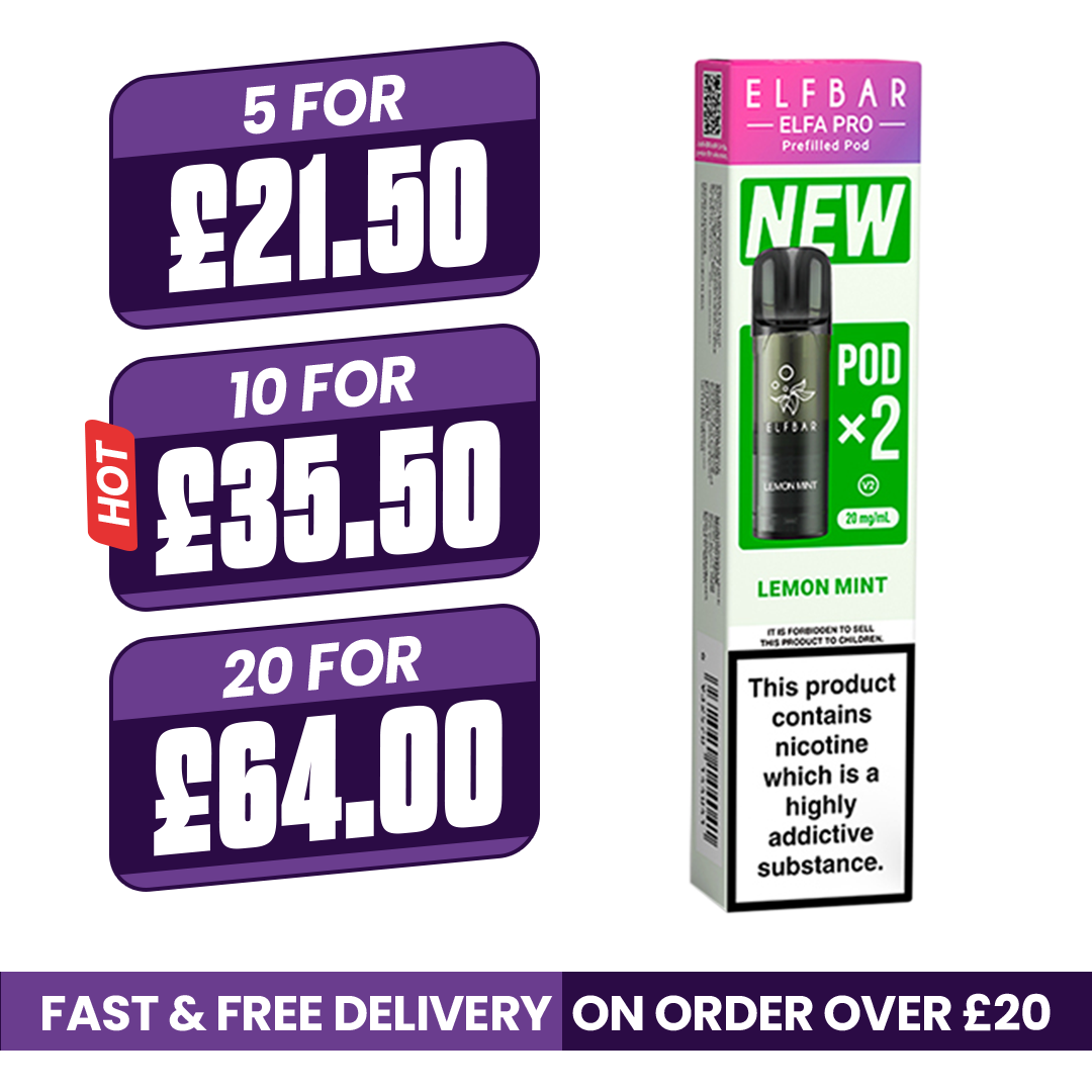 Lemon Mint Elf Bar Elfa Pro Prefilled Pods