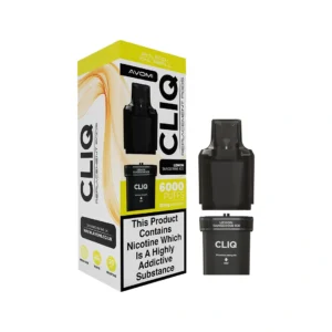 Lemon Tangerine Ice Avomi Cliq 6000 Prefilled pods