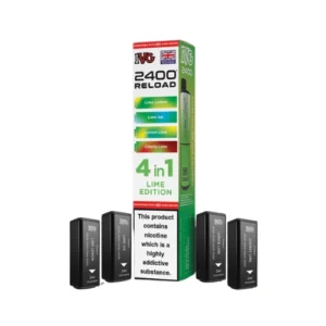 IVG 2400 4 In 1 Lime Edition Reload Pods