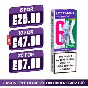 Mad Blue Lost Mary BM6000 Refill Pods