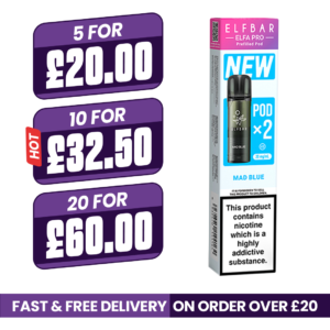 Mad Blue Elf Bar Elfa Pro Prefilled Pods