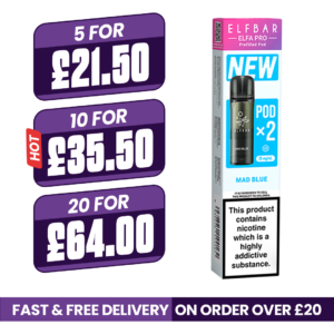 Mad Blue Elf Bar Elfa Pro Prefilled Pods