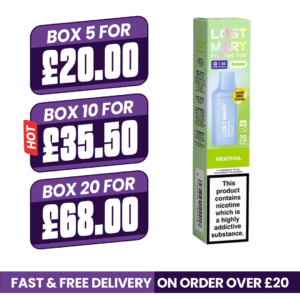 Menthol Lost Mary BM600 Prefilled Pods