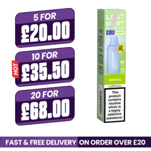 Menthol Lost Mary BM600 Prefilled Pods