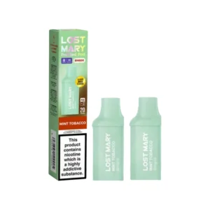 Mint Tobacco Lost Mary BM600 Prefilled Pods