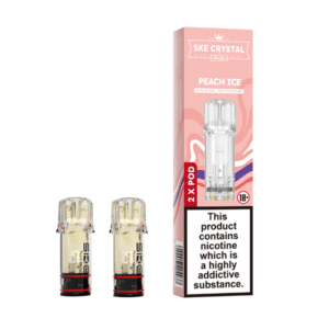 SKE Crystal Plus Peach Ice Prefilled Pods