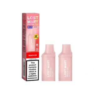 Peach Ice Lost Mary BM600 Prefilled Pods