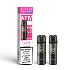 Peach Ice Elf Bar Elfa Pro Prefilled Pods