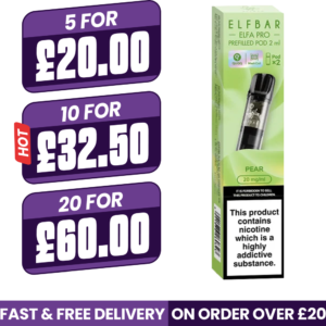 Pear Elf Bar Elfa Pro Prefilled Pods
