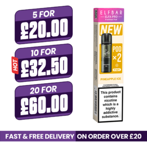 Pineapple Ice Elf Bar Elfa Pro Prefilled Pods