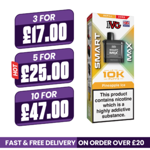 IVG Smart Max Pineapple Ice Refill Pods. .