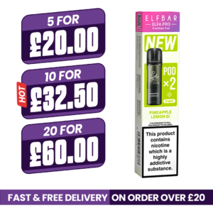 Pineapple Lemon Qi Elf Bar Elfa Pro Prefilled Pods