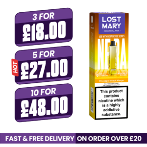Pineapple Peach Mango Lost Mary Nera Fullview Pods
