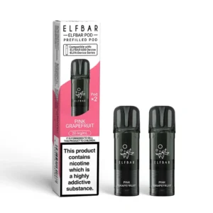 Pink Grapefruit Elf bar 600 Refill Pods