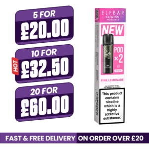 Pink Lemonade Elf Bar Elfa Pro Prefilled Pods