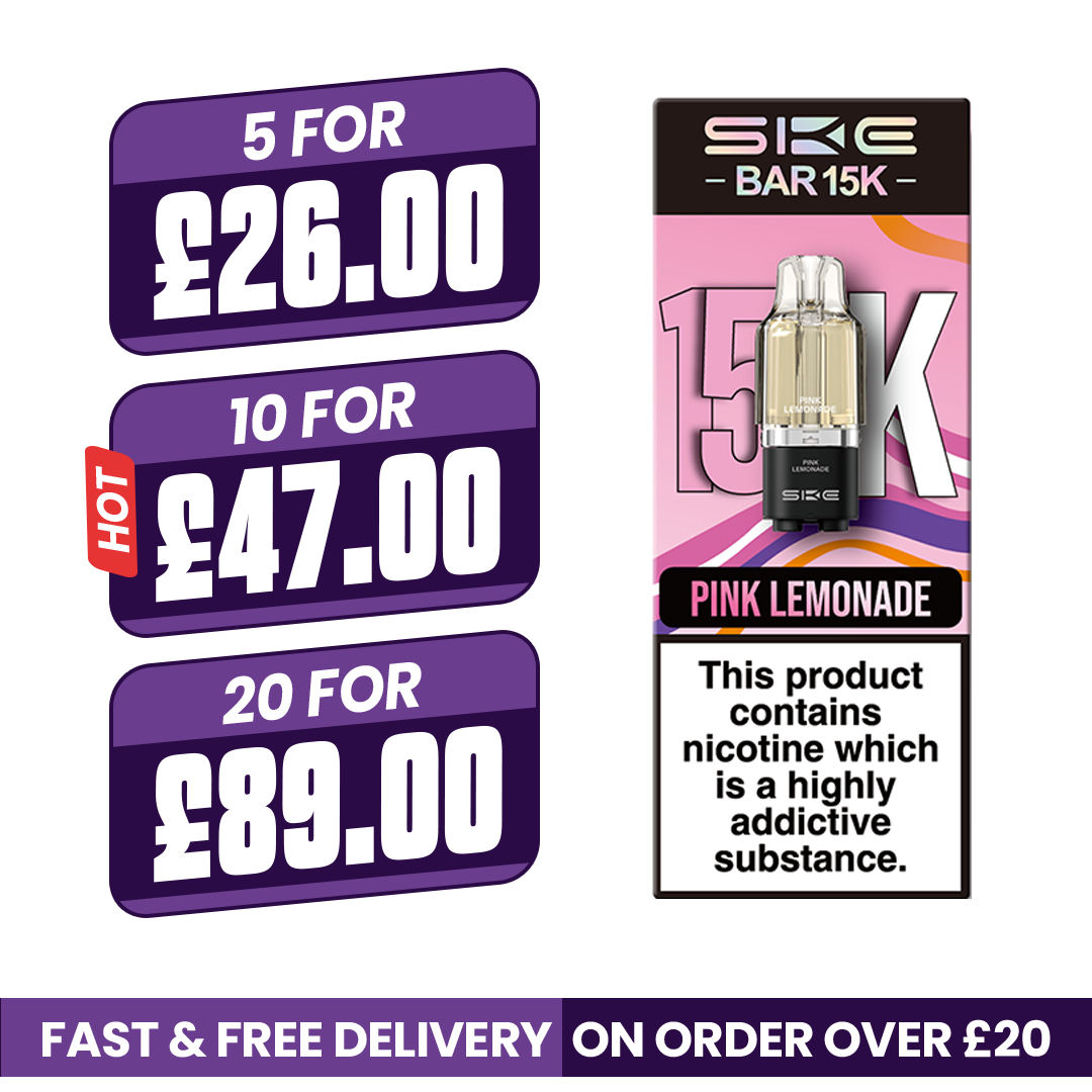 Pink Lemonade SKE Bar 15K Refill Pods