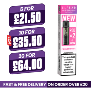 Pink Lemonade Elf Bar Elfa Pro Prefilled Pods