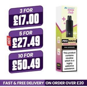 Hayati Pro Max Plus Pink Lemonade Refill Pods