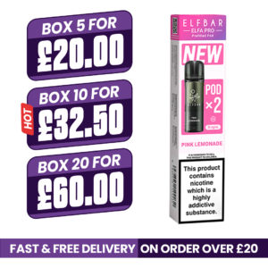 Pink Lemonade Elf Bar Elfa Pro Prefilled Pods